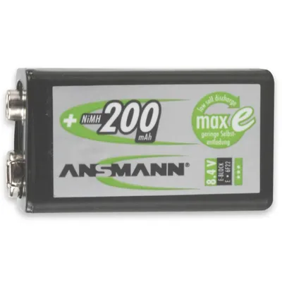 Productafbeelding van Ansmann maxE NiMH-accu, E-Block, 200 mAh