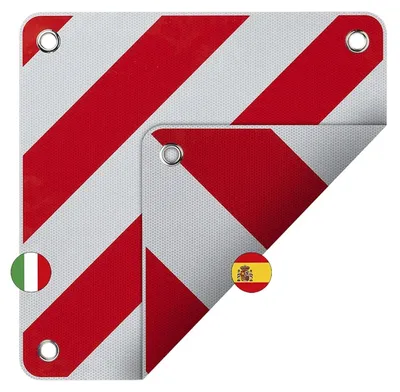 Image de Panneau d'avertissement en PVC pour caravane, avec une fonction 2 en 1