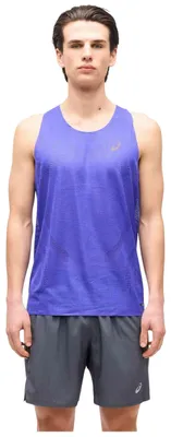 Zdjęcie produktu dla Top na ramiączkach Asics Camiseta ASICS Metarun sin mangas azul violeta dla Męskie
