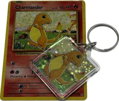 Produktbild von Pokemon Glumanda Schlüsselanhänger – Anhänger für Fans & Sammler