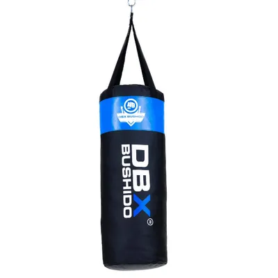 Produktbild von Boxsack DBX BUSHIDO 80cm/30cm 15-20kg für Kinder, blau