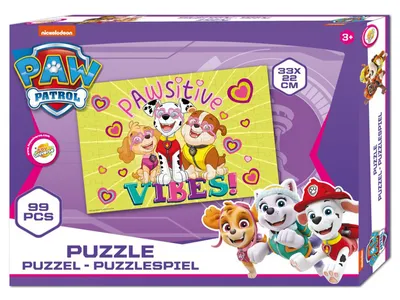 Produktbild von Puzzle Paw Patrol Pawsitive Vibes - 99 Teile