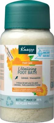 Obrázok produktu pre Kneipp soľ do kúpeľa na nohy - Vitalising - Citrusová vôňa - 600 g - 1 kus