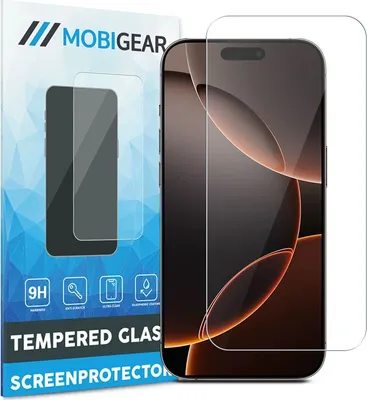 Produktbild von Mobigear iPhone 16 Pro Max Panzerglas Gehärtetes Glas Displayschutz - Hüllenfreundlich