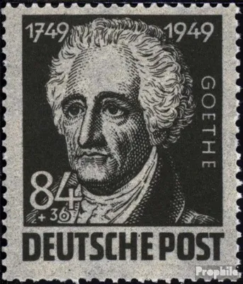 Produktbild von Briefmarken Sowjetische Zone (All.Bes.) 1949 Mi 238 gestempelt Goethe
