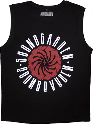 Image de Soundgarden - Haut sans manches pour homme/femme unie RO13485 (L) (Noir)
