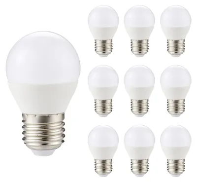 Produktbild von Kobi E27 LED Kugellampe 4,5W 420lm 3000K 230V 10 Stück