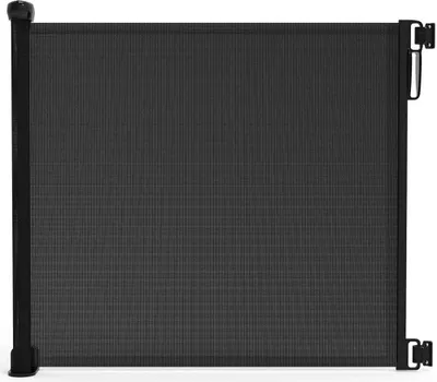 Produktbild von VOUNOT® Treppenschutzgitter Ausziehbar Türschutzgitter Roll 0-180cm, für Hunde, Katzen, Schwarz
