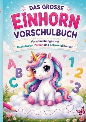 Produktbild von Mein großes Einhorn-Vorschulbuch