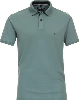 Produktbild von CASAMODA Herren Poloshirt Kurzarm Regular-Fit Türkis L