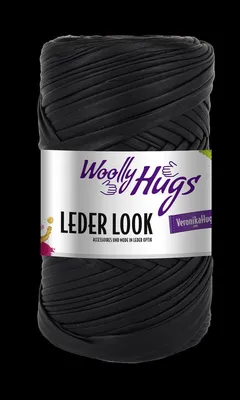 Produktbild von Woolly Hugs - Leder Look 0099 black