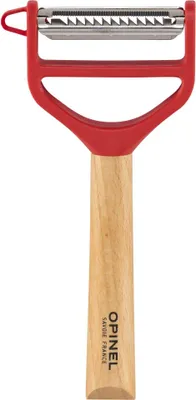 Image de Éplucheur Opinel T-Duo en bois rouge