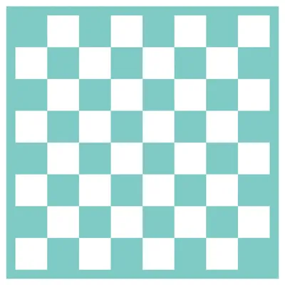 Productafbeelding van Herbruikbare zelfklevende sjabloon 30,5 x 30,5 cm met schachermotief