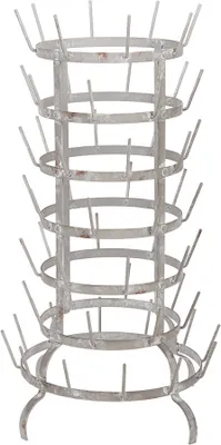 Produktbild von Clayre & Eef Tassenhalter Ø 37x66 cm Grau Metall