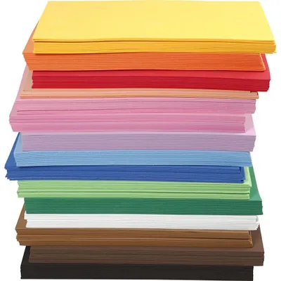 Productafbeelding van Creativ Company 79058, Creatieve materialen voor kinderen, Verschillende kleuren, Geschikt voor jongens/meisjes, Niet geschikt voor kinderen jonger dan 36 maanden, 210 mm, 2 mm