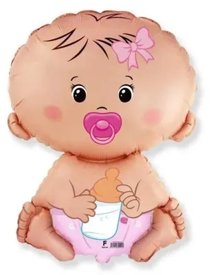 Immagine prodotto di Palloncino in foil da 61 cm "Bambina" - Godan