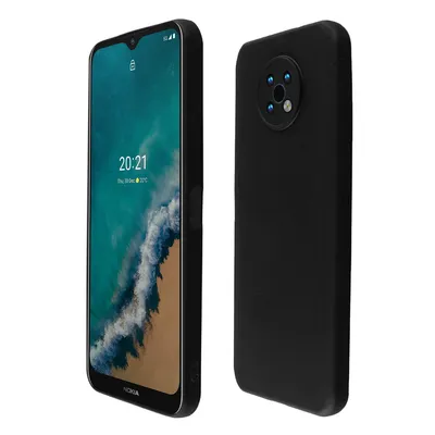 Obrázok produktu pre caseroxx ochranný obal TPU kryt kompatibilný s EinfachFon - Nokia Senior - G50, gumená taška na mobilný telefón čierna