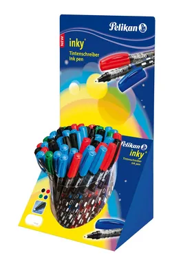 Produktbild von PELIKAN 669416 Pelikan Tintenschreiber Inky 273 sortiert im 50er-Display
