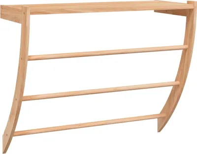 Produktbild von vidaXL Handtuchhalter 60x25,5x49 cm Massivholz Nussbaum