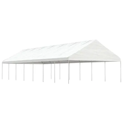 Produktbild von "im Angebot" Pavillon mit Dach Weiß 15,61x5,88x3,75 m Polyethylen - Pavillons & Partyzelte CC7615