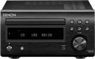 Obrázek produktu pro Denon D-M41, Domácí mini audio systém, Černá, Stříbrná, 1 disky, 60 W, 1-way, RCA