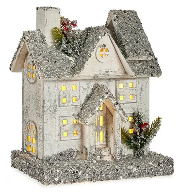 Dekorative Holzfigur mehrfarbig 12,5x25,5x28 cm