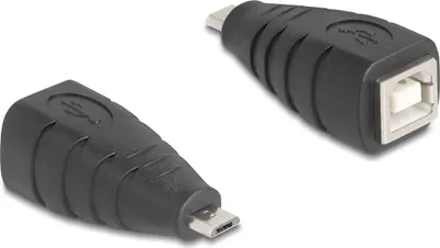 Obrázek produktu pro DELOCK Adapter USB 2.0 Micro-B Stecker zu B Buchse