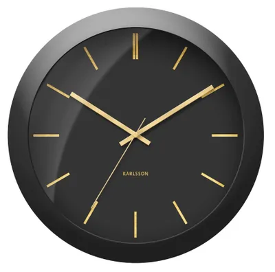 Obrázok produktu pre Nástenné hodiny, moderné - Karlsson Model: KA5840BK