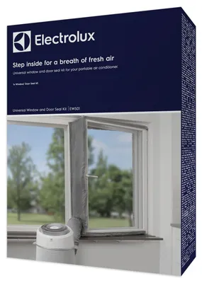 Image de Kit de joints pour fenêtre de porte de climatiseur transférable Electrolux Pinguino