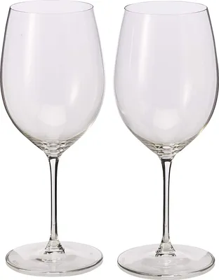 Produktbild von Riedel Veritas Cabernet / Merlot, 2er Set, Rotweinglas, Weißweinglas, Weinglas, Hochwertiges Glas, 625 ml, 6449/98
