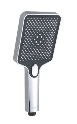 Obrázek produktu pro kielle Vega - Sprchová hlavice 120, 3 proudy, chrom/černá 20418010