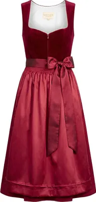 Produktbild von Dirndl Anahita 70cm Länge rot 46