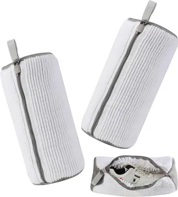 Productafbeelding van Schoen Waszak - Sneaker Net - Schoenen Wassen - Apparaat Bescherming - 2 Stuks - Wit