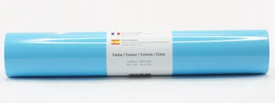 Produktbild von Kreativplotter Vinylfolie glänzend HELLBLAU 30,5x300 cm