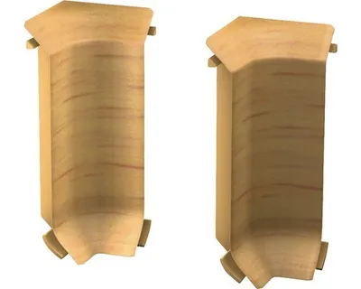 Produktbild von Prinz Innenecken für Hartschaum-Sockelleiste Buche 60 mm