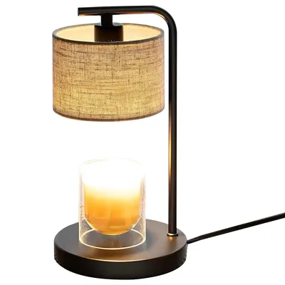 Produktbild von Kerzenwärmer Lampe,Dimmbar,Höhenverstellbare Aromatherapie, GU10-Lichtquelle, flammenloser Duftwachsschmelzer für Schlafzimmer & Wohnzimmer
