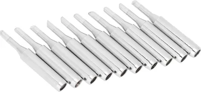 Productafbeelding van 10 stuks soldeerpunten van messing met interne verwarming, loodvrij, soldeerboutgereedschap, model 900MT3C