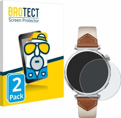 Produktbild von 2x BROTECT Schutzfolie für Huawei Watch GT 5 (41 mm) Displayschutz Displayschutzfolie Folie Matt Entspiegelungsfolie