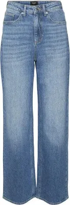 Produktbild von Vero Moda Tessa Wide Straight Fit Ra380 Ga Hochtaillierte Jeans Blau 30 / 30 Damen Blau 30
