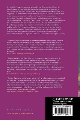 Produktbild von Cognition and Intractability