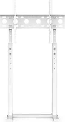 Zdjęcie produktu dla Stojak pod telewizor z regulacją wysokości, obsługuje telewizory 32"-65", BIAŁY, WHITE