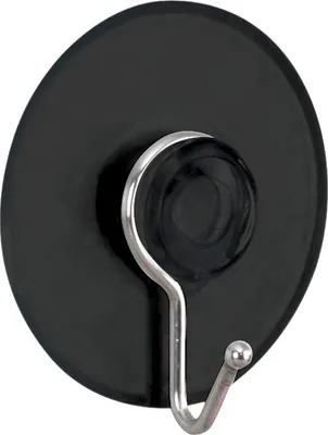 Produktbild von Saughaken Nickel Schwarz 4er Set
