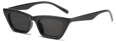 Produktbild von Solidchoice – Sonnenbrille im Katzenaugen-Design mit UV-Schutz für Erwachsene