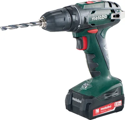 Produktbild von Metabo BS 14,4V + 2x Akku + Koffer Akku-Bohrschrauber
