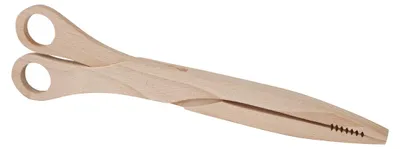 Produktbild von Grillschere aus Buchenholz 29 cm EUROHOME® – 28,5x7,5x1,5cm – ideal für den Einsatz im Freien
