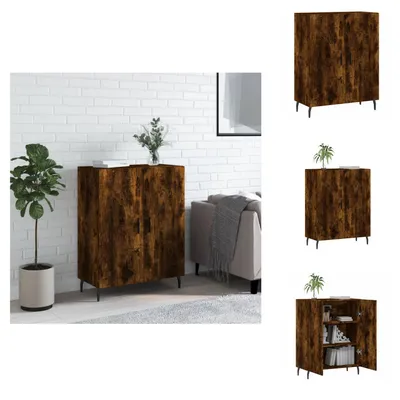 Produktbild von vidaXL Sideboard Räuchereiche 69,5x34x90 cm Holzwerkstoff -  Sideboards