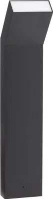 Produktbild von Nova Luce BRIGITTA LED Wegeleuchte Schwarz 6W IP65 Warmweiss 12x14x60cm 9020929