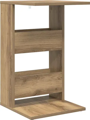 Image de vidaXL Table d'appoint Chêne Artisan 40 x 35 x 60,5 cm Bois composite