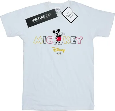 Produktbild von Disney - "1928" T-Shirt für Herren BI40101 (XL) (Weiß)