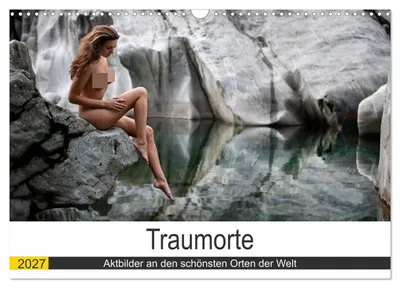 Produktbild von Traumorte (Wandkalender 2027 DIN A3 quer), CALVENDO Monatskalender
